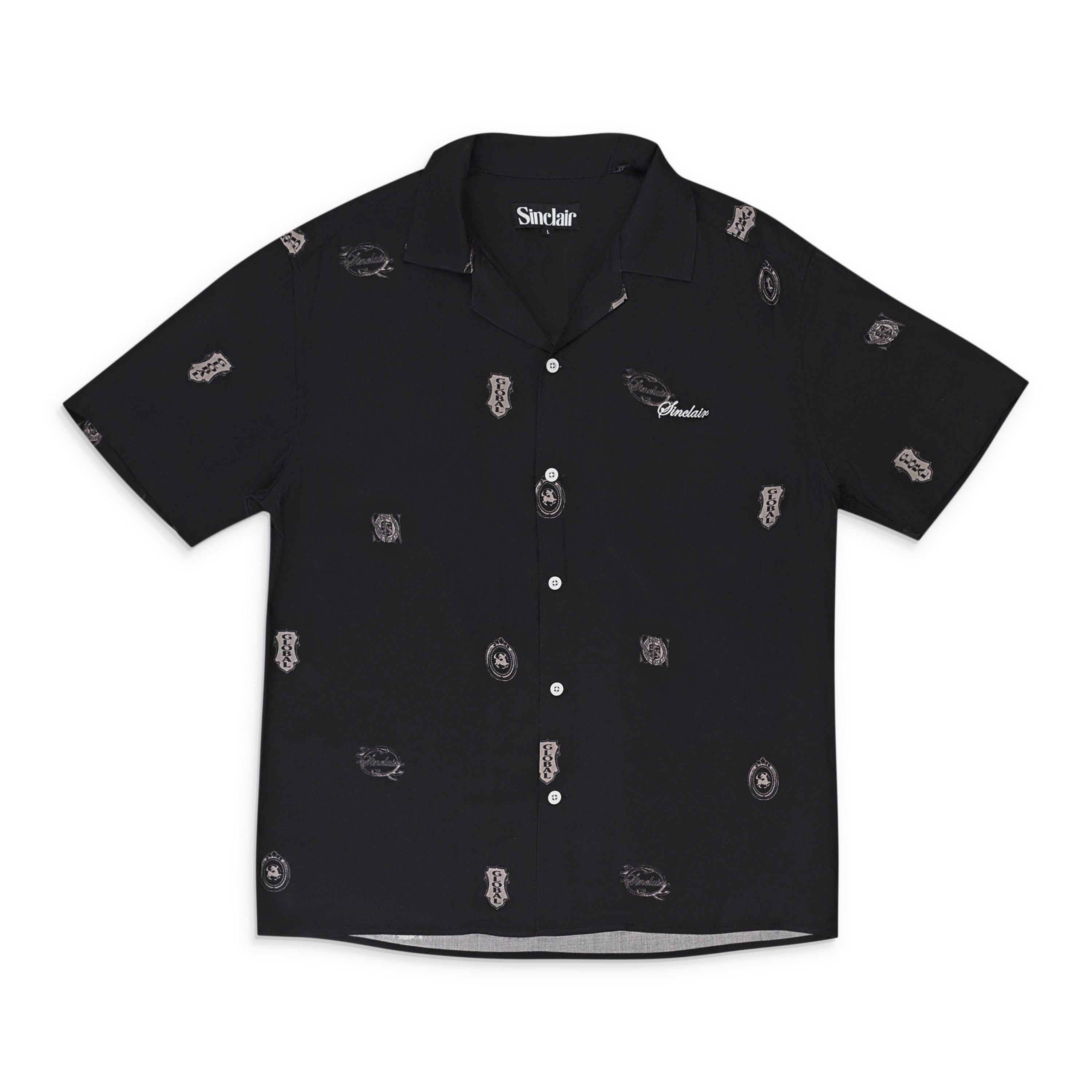 Sinclair Legal Tender Vacation Button Up Black
