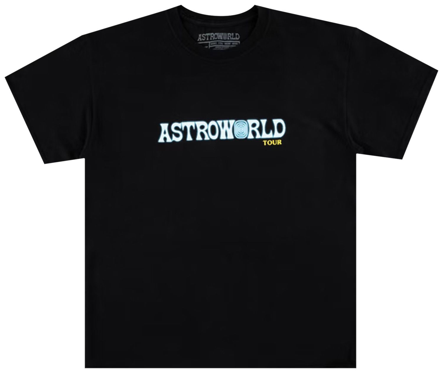 Travis Scott Astroworld Tour T-Shirt Black