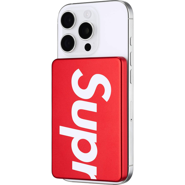 Supreme mophie Qi2 Powerstation (SS26) Red