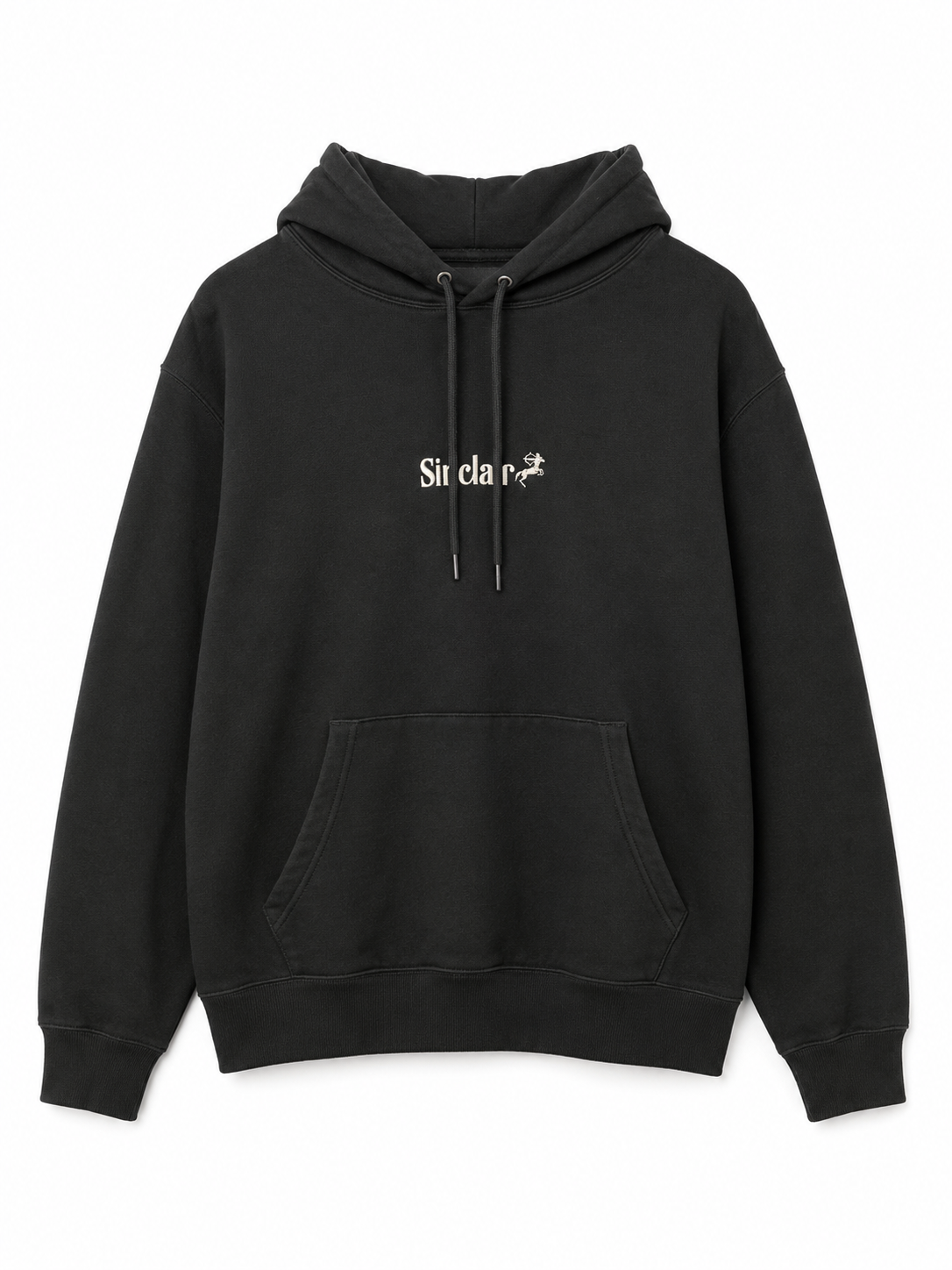 Sinclair Script Hoodie Black (PRE-OWNED)