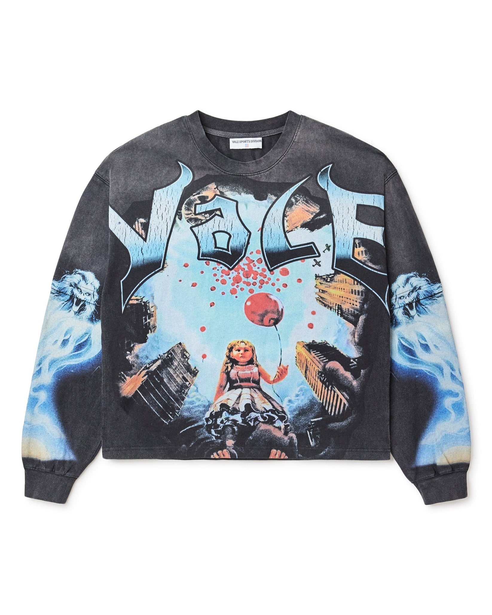 Vale Forever Red Balloon L/S Tee Black