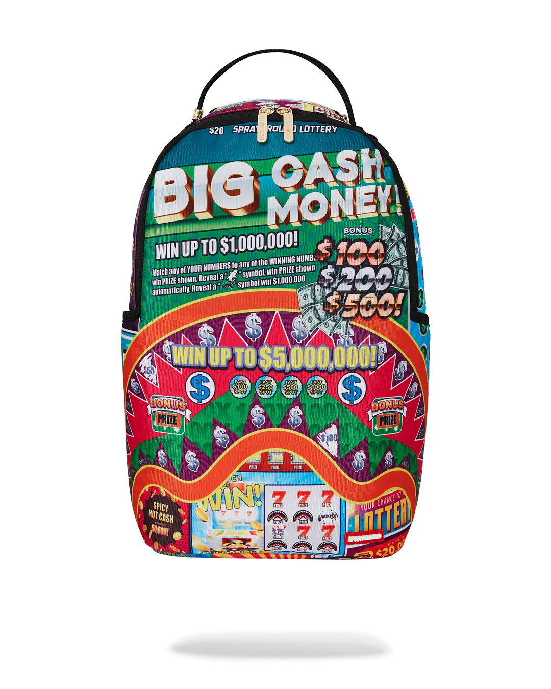 SPRAYGROUND SCRATCH OFF CARD DLXR BACKPACK