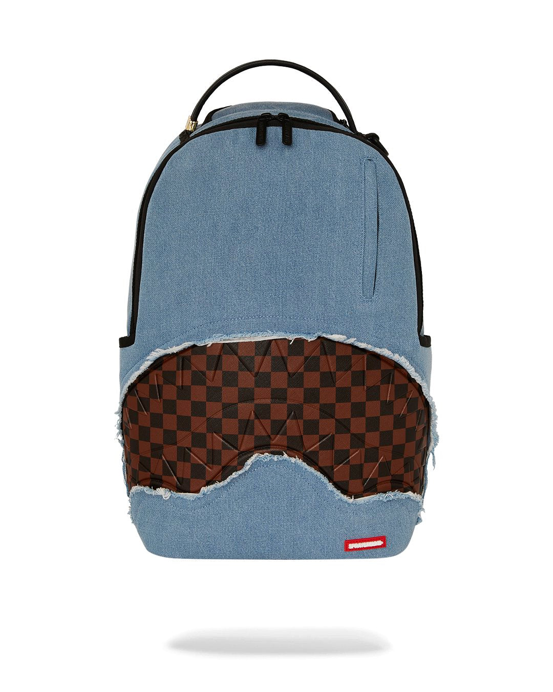 SPRAYGROUND DENIM SHARK BITE DLXSV BACKPACK