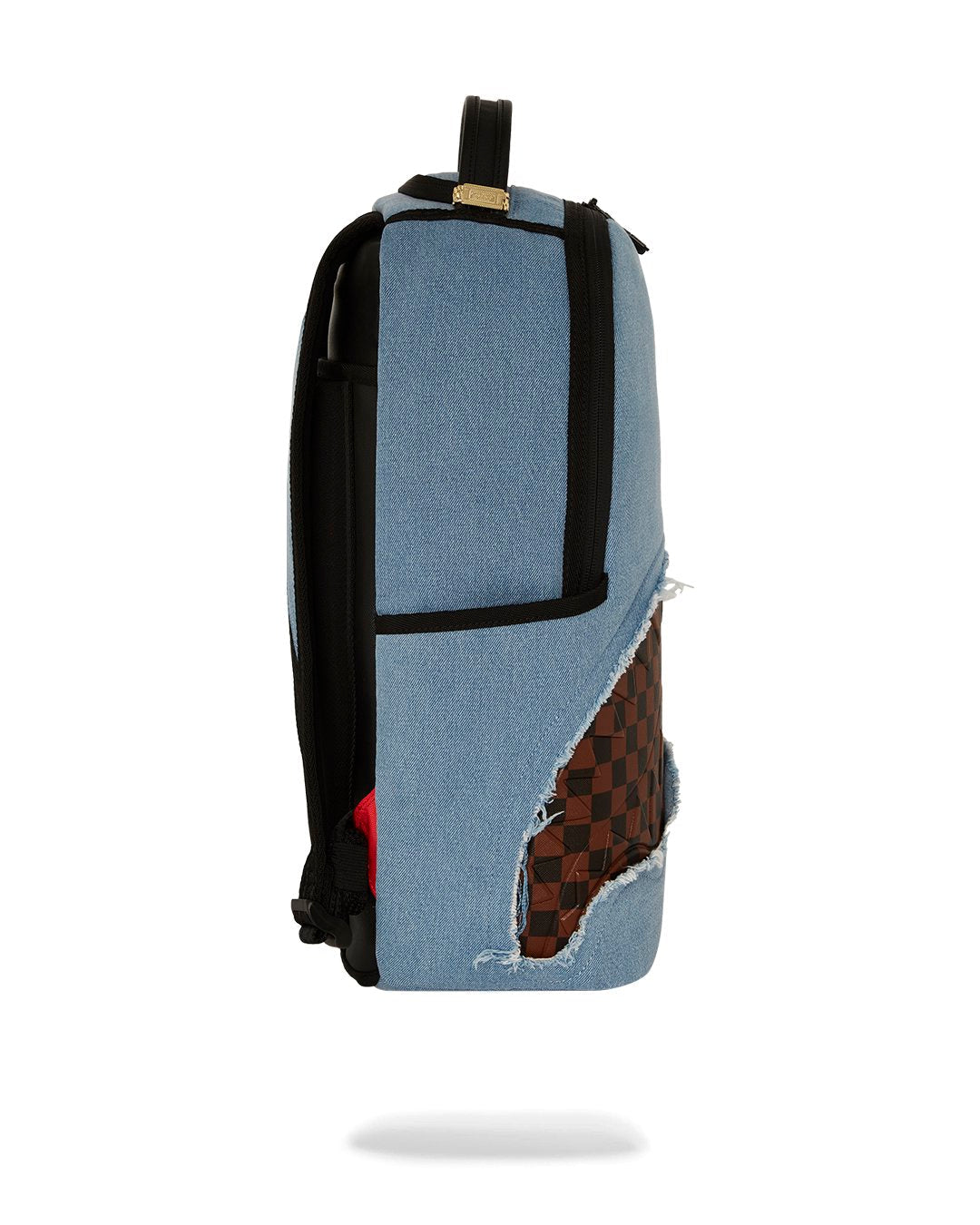 SPRAYGROUND DENIM SHARK BITE DLXSV BACKPACK