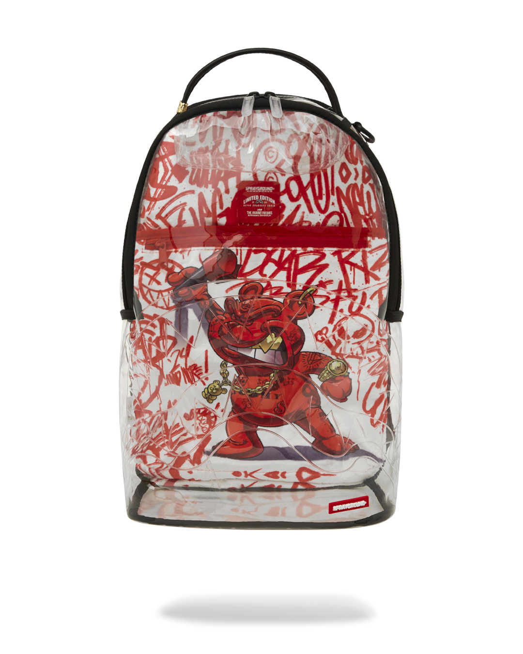SPRAYGROUND PARTIAL CLEAR DIABLO VANDAL DLX BACKPACK