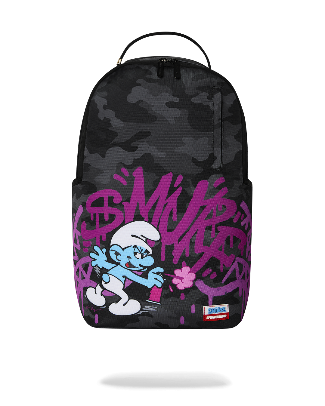 SMURFS SHARK TAG BACKPACK
