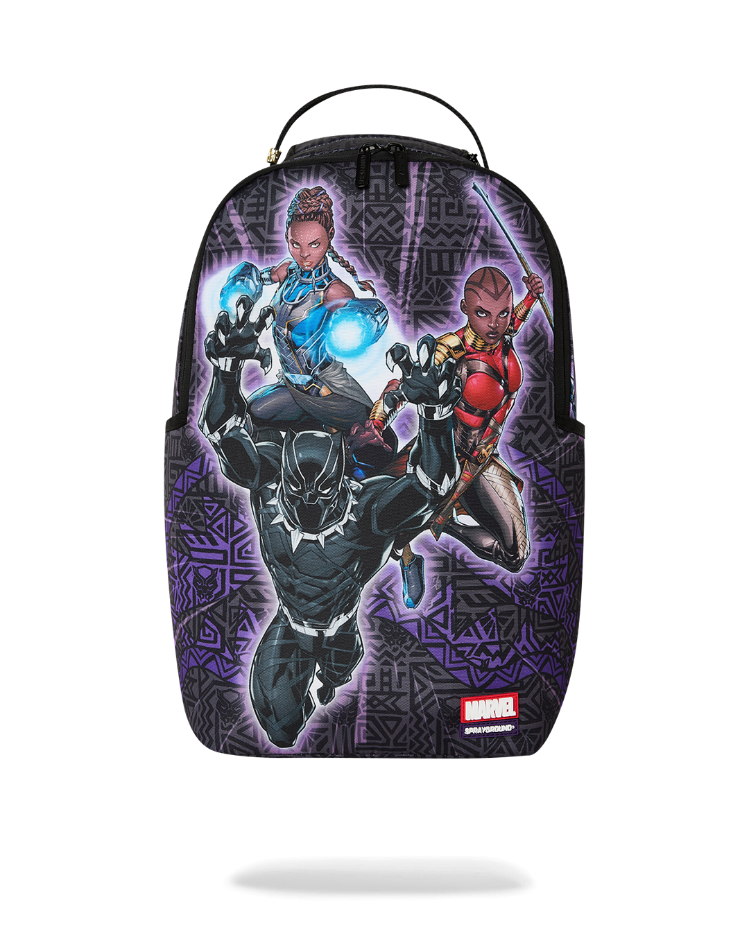 BLACK PANTHER OFFICIAL COLLAB - NEVER BACK DOWN BACKPACK