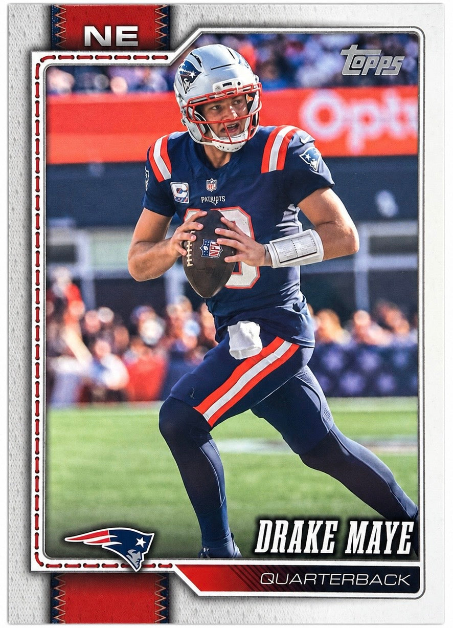 Drake Maye #136 2026 Topps Flagship
