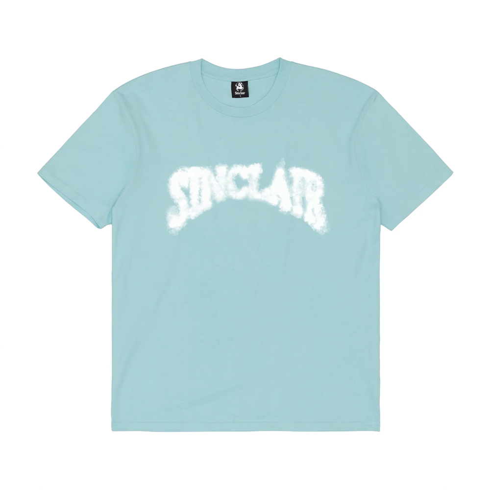 Sinclair Cloud Logo Tee Light Blue