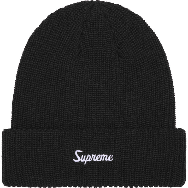 Supreme Loose Gauge Beanie (FW25) Black