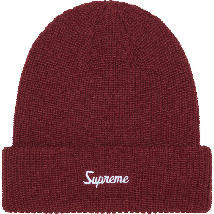Supreme Loose Gauge Beanie (FW25) Cardinal Red