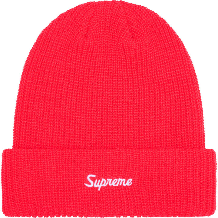 Supreme Loose Gauge Beanie (FW25) Watermelon