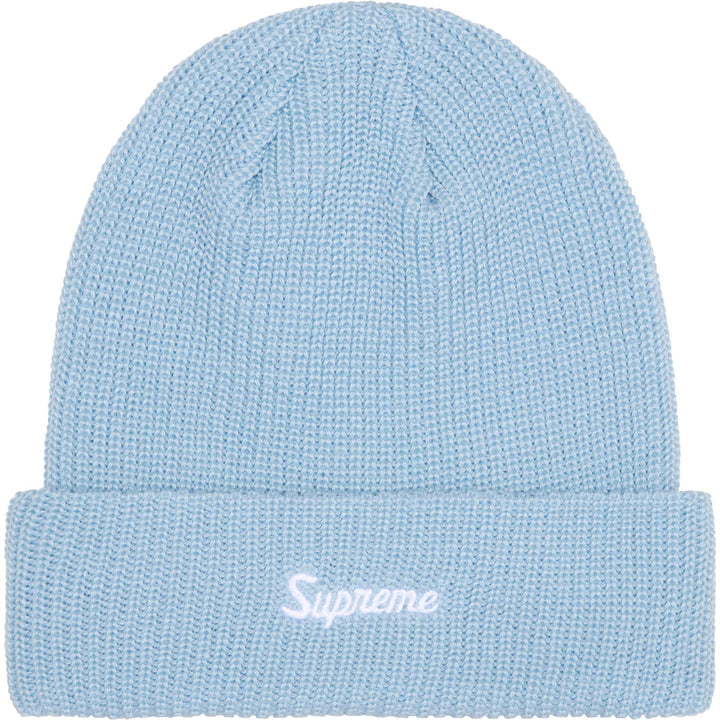 Supreme Loose Gauge Beanie (FW25) Light Blue