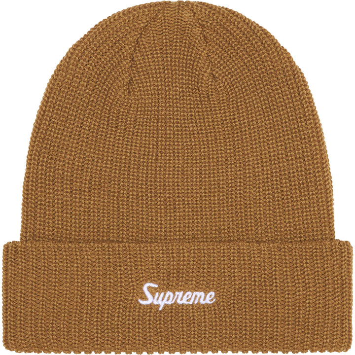 Supreme Loose Gauge Beanie (FW25) Tan