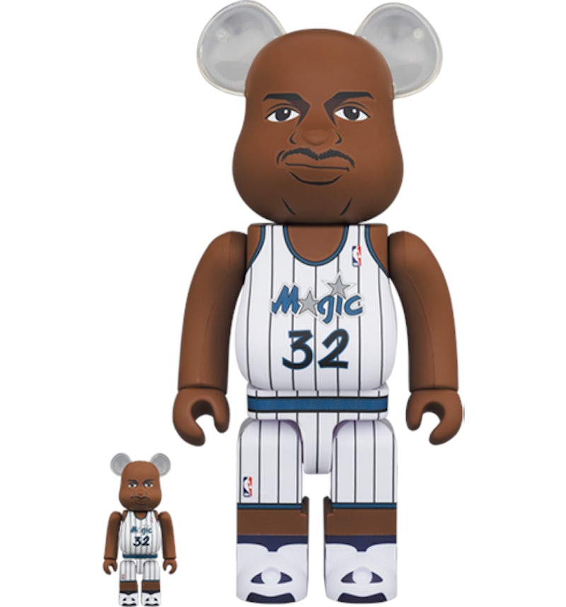 Bearbrick Shaquille O'Neal (Orlando Magic) 100% & 400% Set