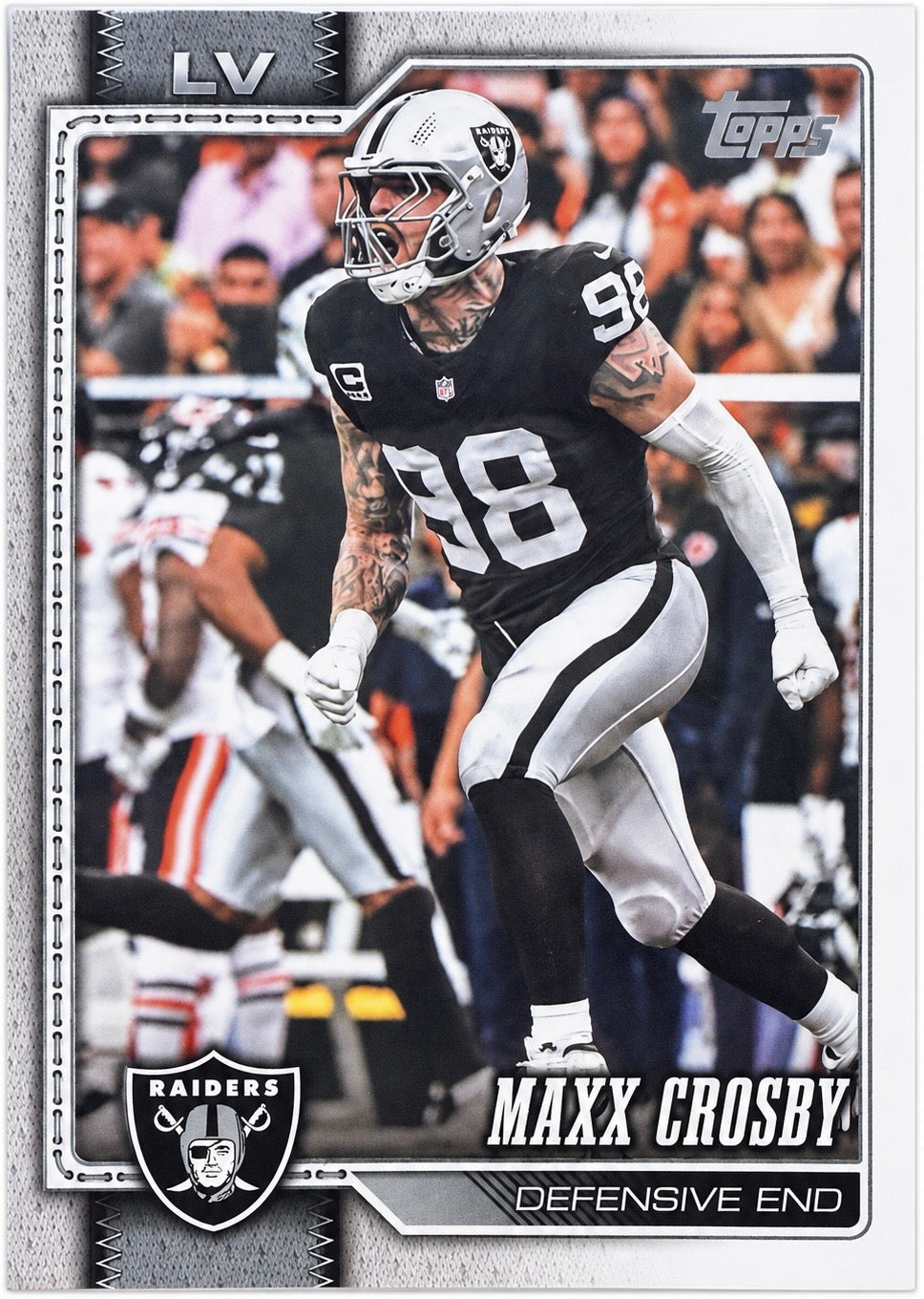 Maxx Crosby #122 2026 Topps Flagship