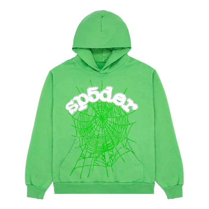 Sp5der Websuit Hoodie Green