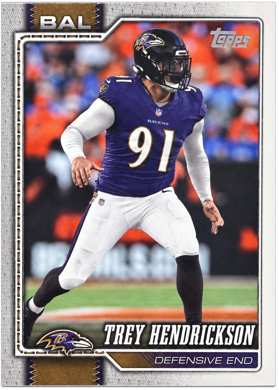 Trey Hendrickson #39 2026 Topps Flagship