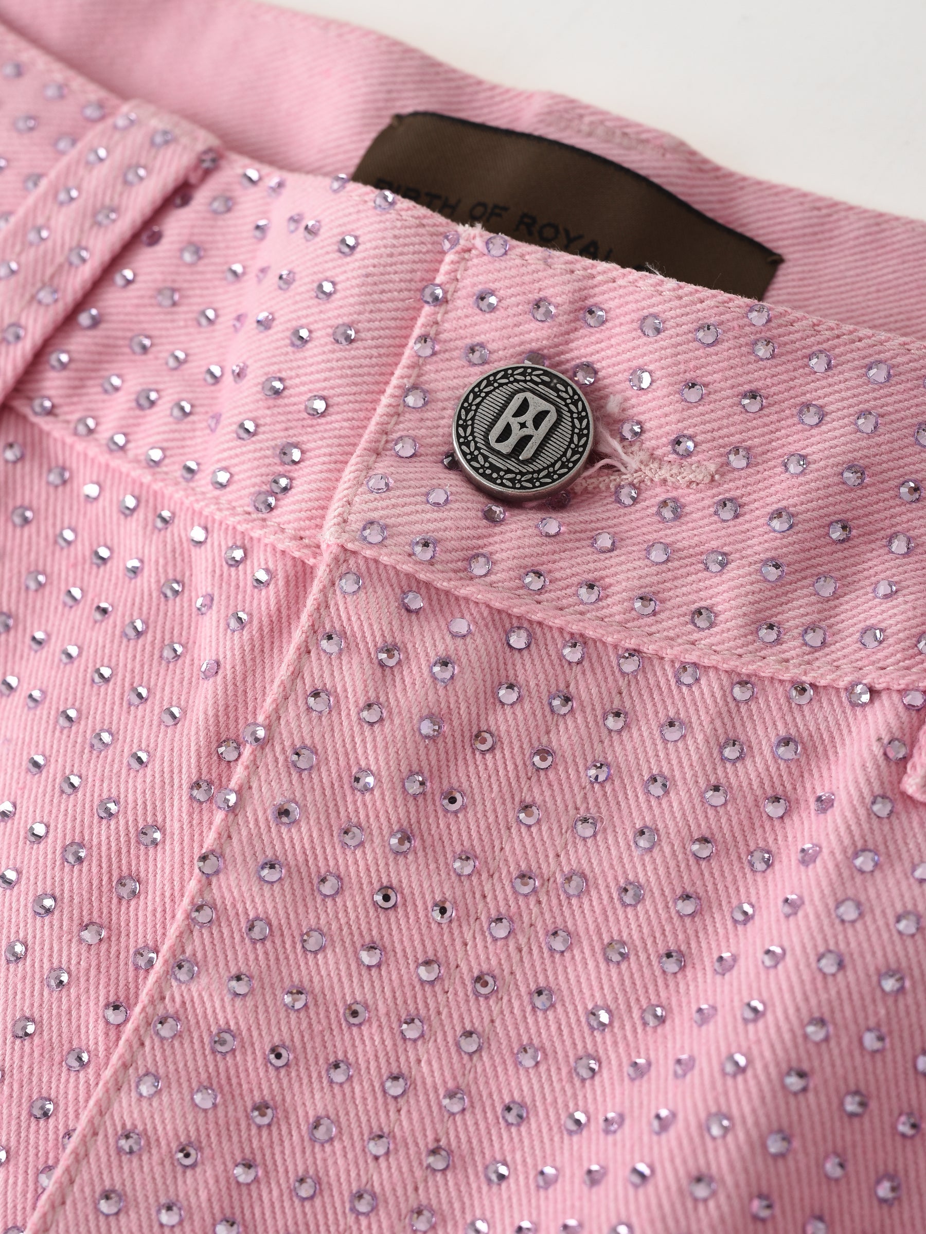 Birth Of A Royal Child  20K Stellar Diamond Pants Pink