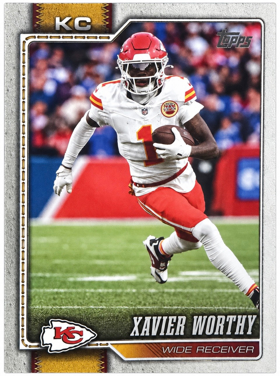 Xavier Worthy #96 2026 Topps Flagship