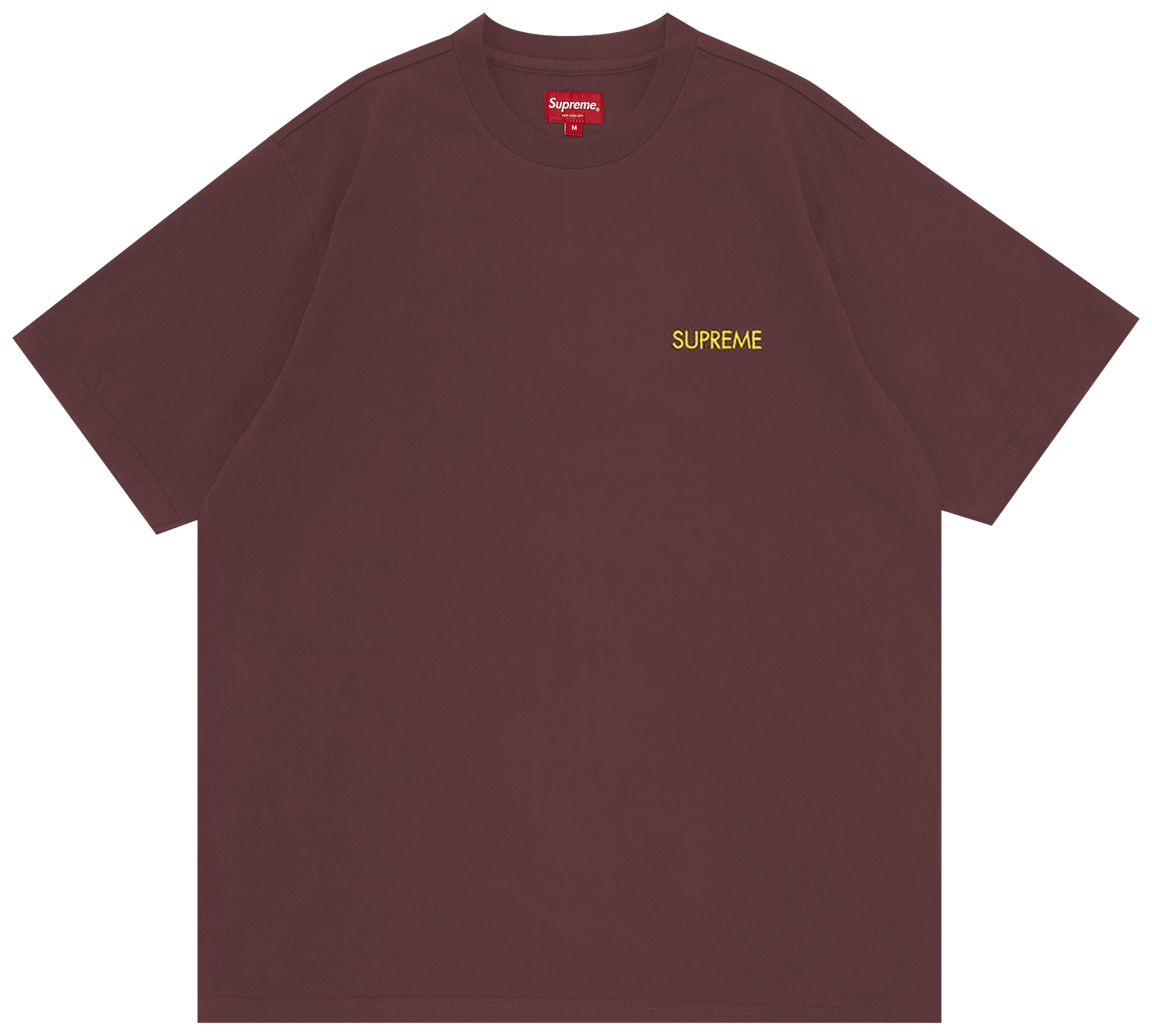 Supreme Washed Capital S/S Top Brown (FW22)