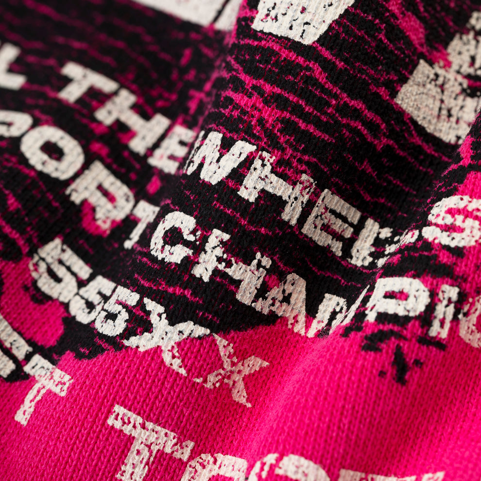 Sp5der Stencil Sweatpants Pink