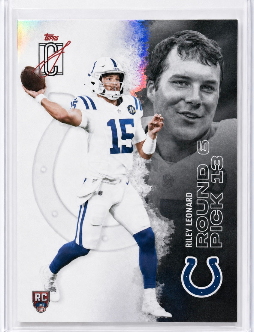 Riley Leonard [Refractor] #116 [Rookie] 2025 Topps Signature Class