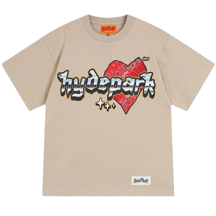 Hyde Park Slab Heart Tee Cream