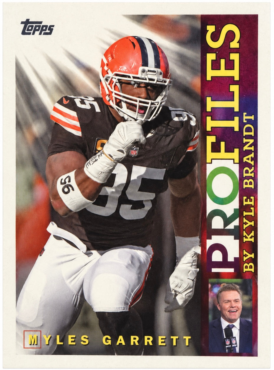 Myles Garrett #TP-9 2026 Topps Flagship Profiles