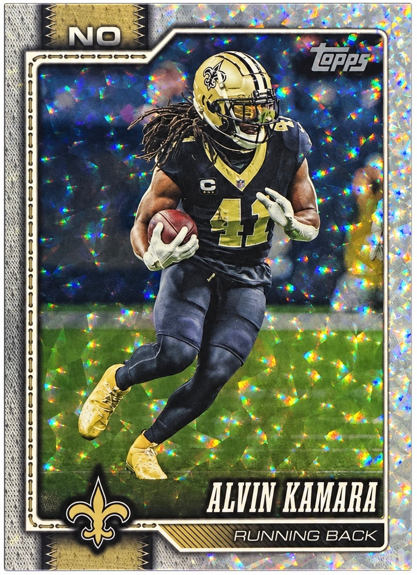 Alvin Kamara [Halo] #149 2026 Topps Flagship