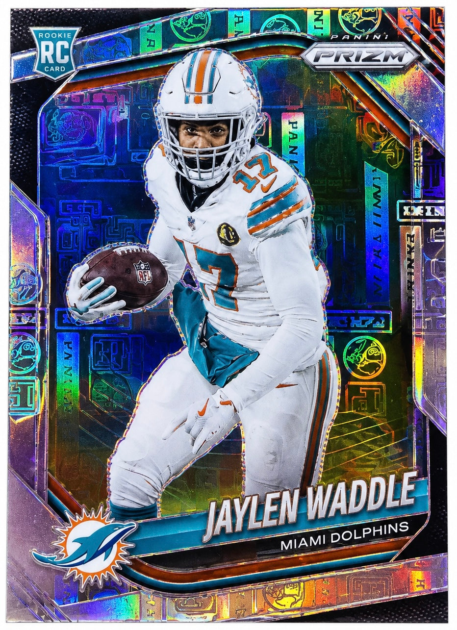 Jaylen Waddle [Panini Logo] #172 2025 Panini Prizm [#4/20]