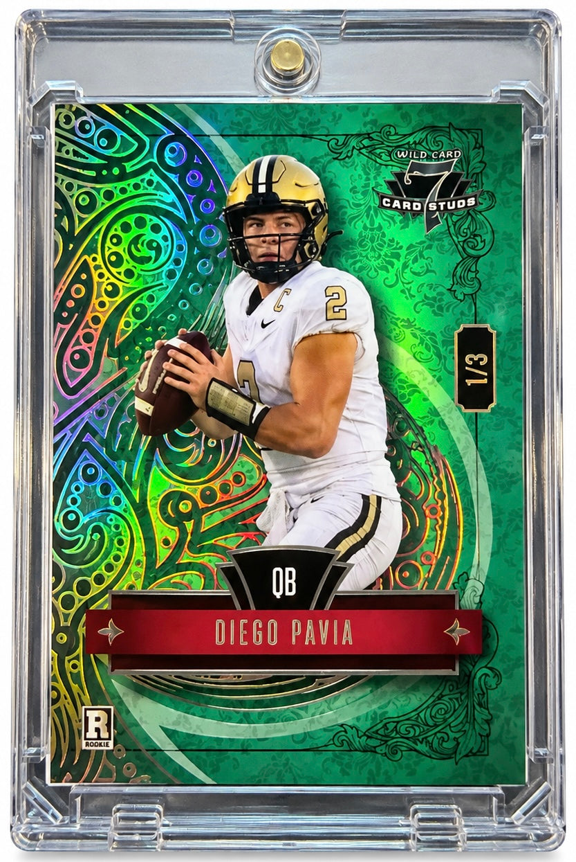 Diego Pavia #7CCL-DP 2026 Wild Card 7 Card Studs [#1/3]