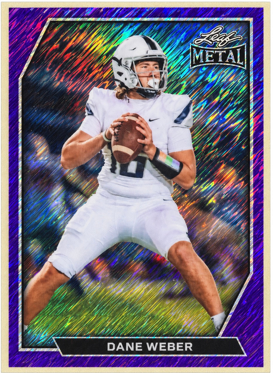 Dane Weber 1/1 Pre Production Proof 2026 Leaf Metal