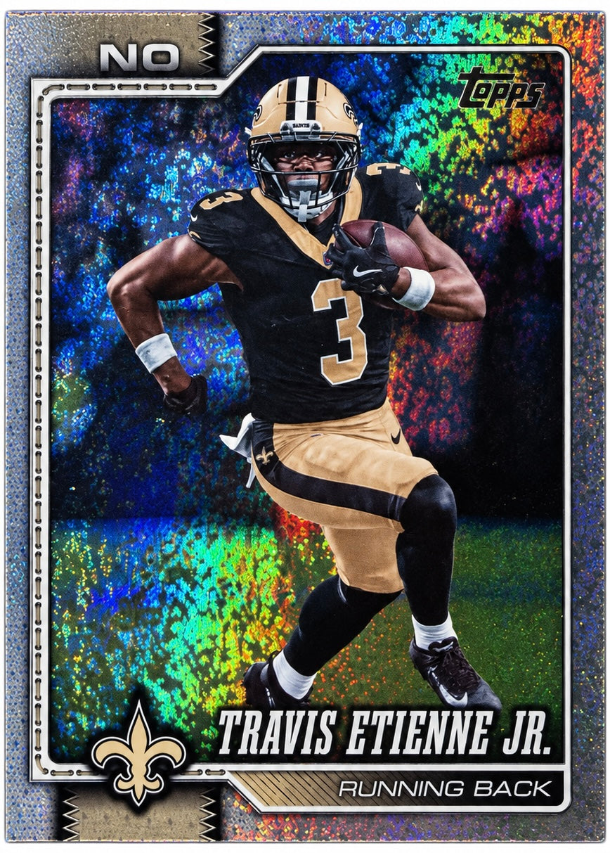 Travis Etienne Jr. [Sandglitter] #93 2026 Topps Flagship