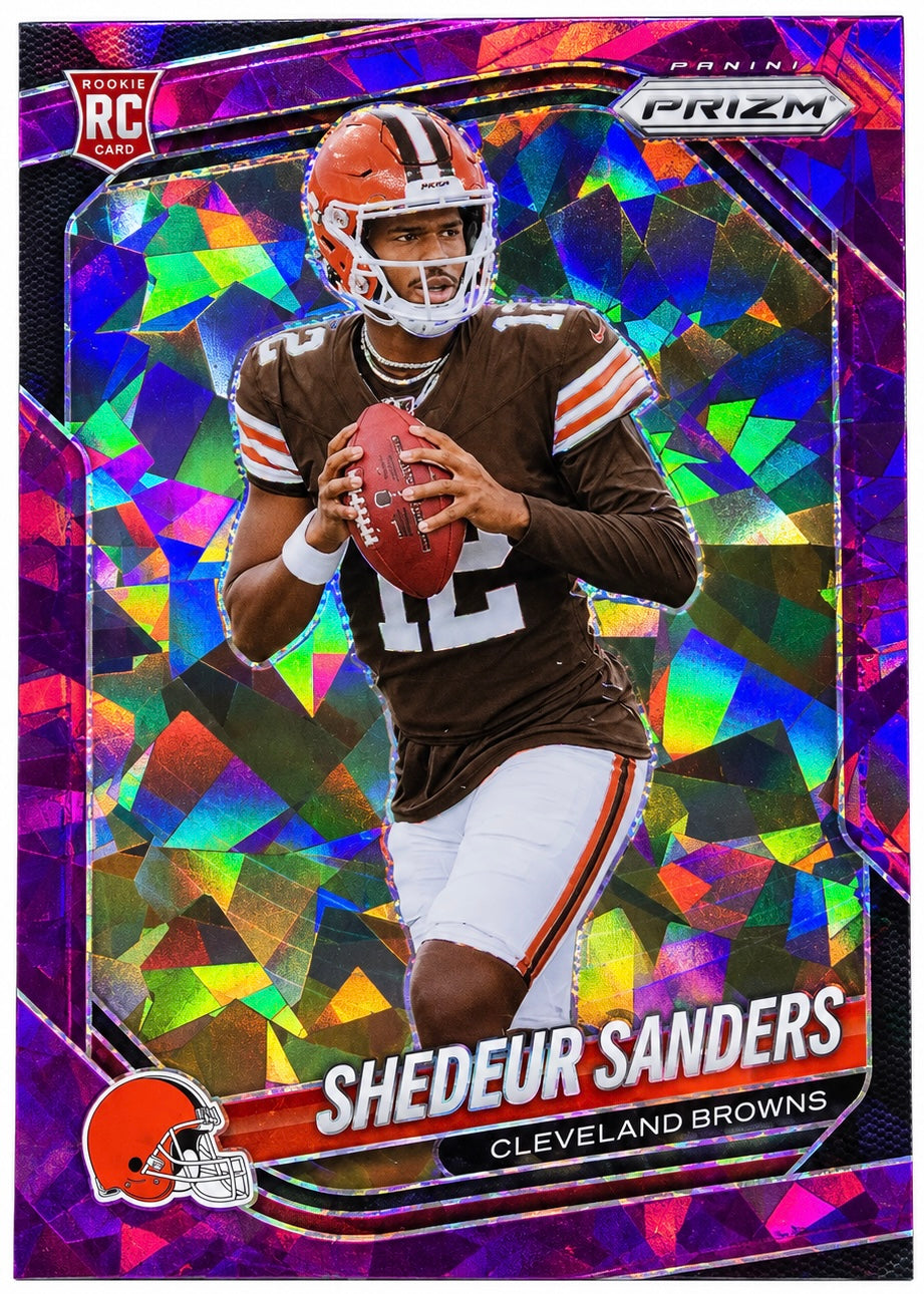 Shedeur Sanders [Purple Ice] #302 2025 Panini Prizm [#104/225]