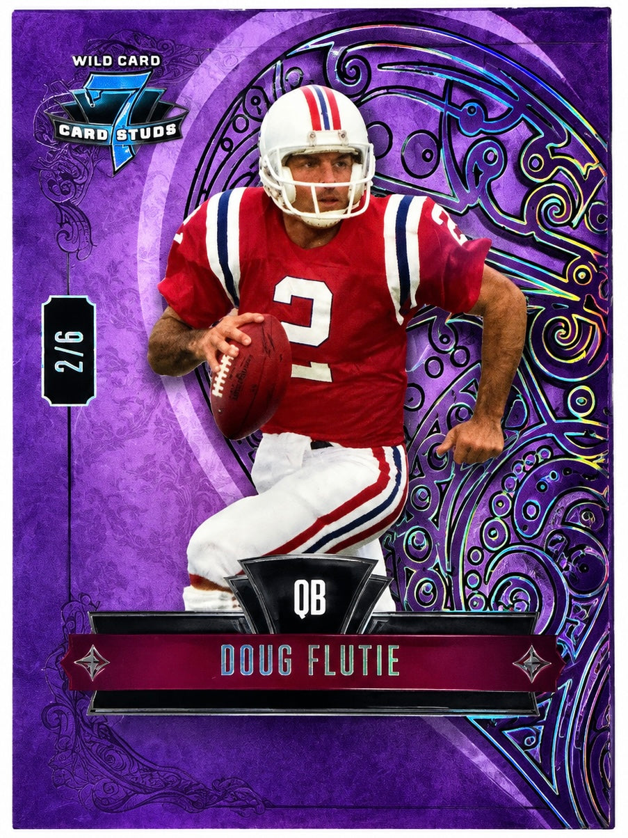 Doug Flutie #7CHR-DF [Purple] 2026 Wild Card [#2/6]