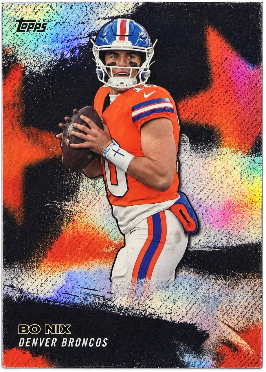Bo Nix #NFLS-1 2026 Topps Flagship NFL Stars