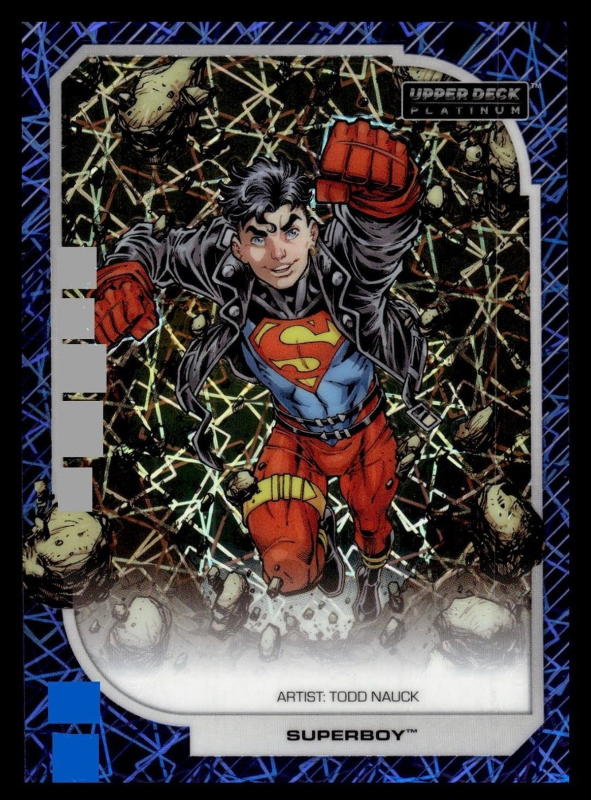 Superboy #9 2026 Upper Deck DC Platinum [Blue Beam]