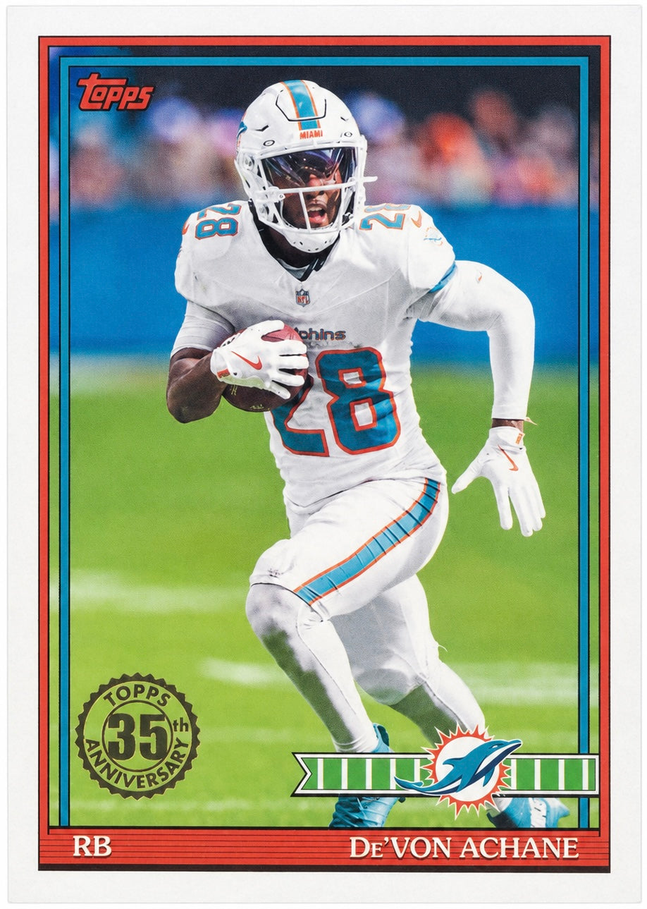 De'Von Achane #91TF-35 2026 Topps Flagship 1991