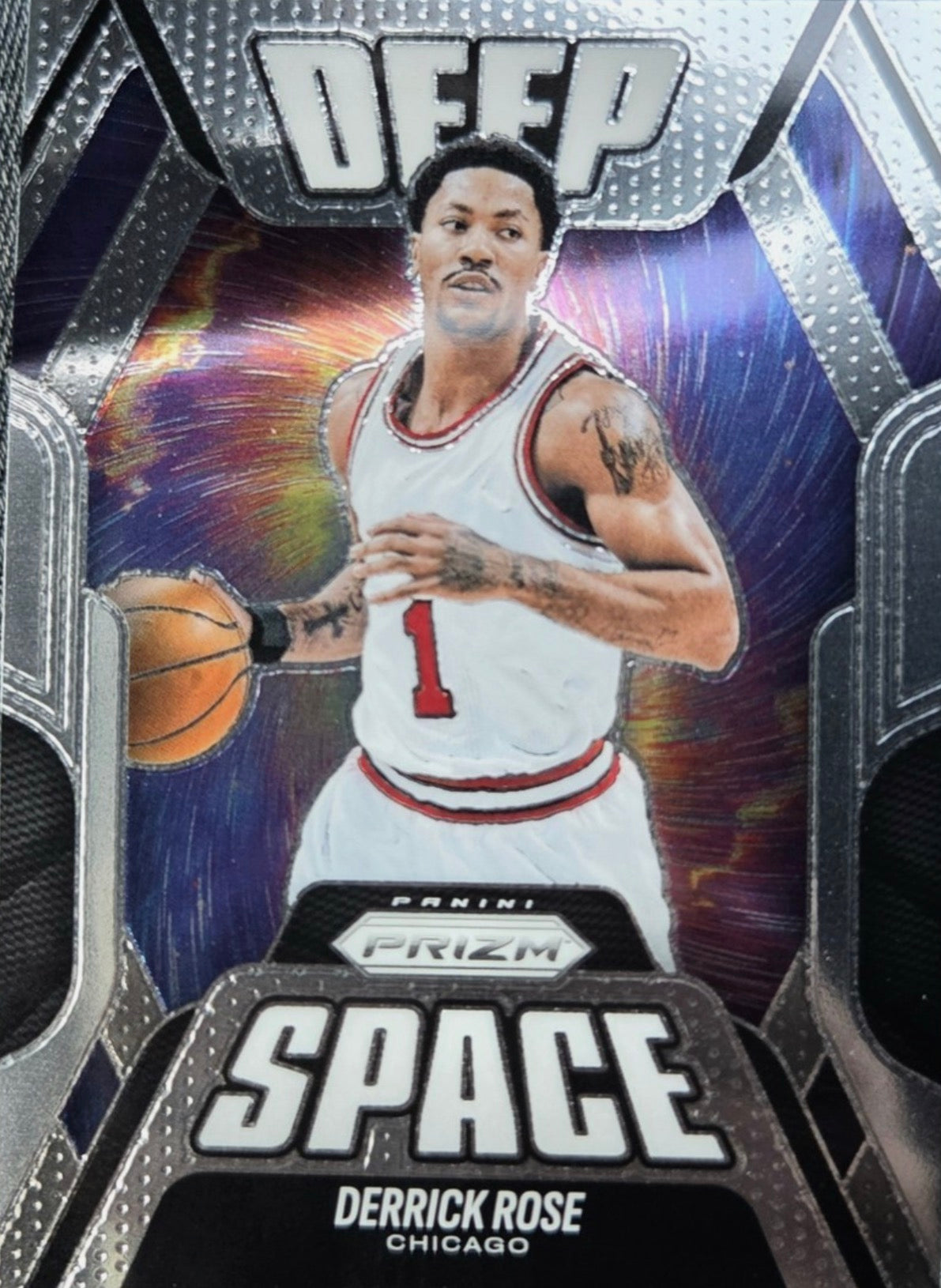 Derrick Rose #12 2025 Panini Prizm Deep Space