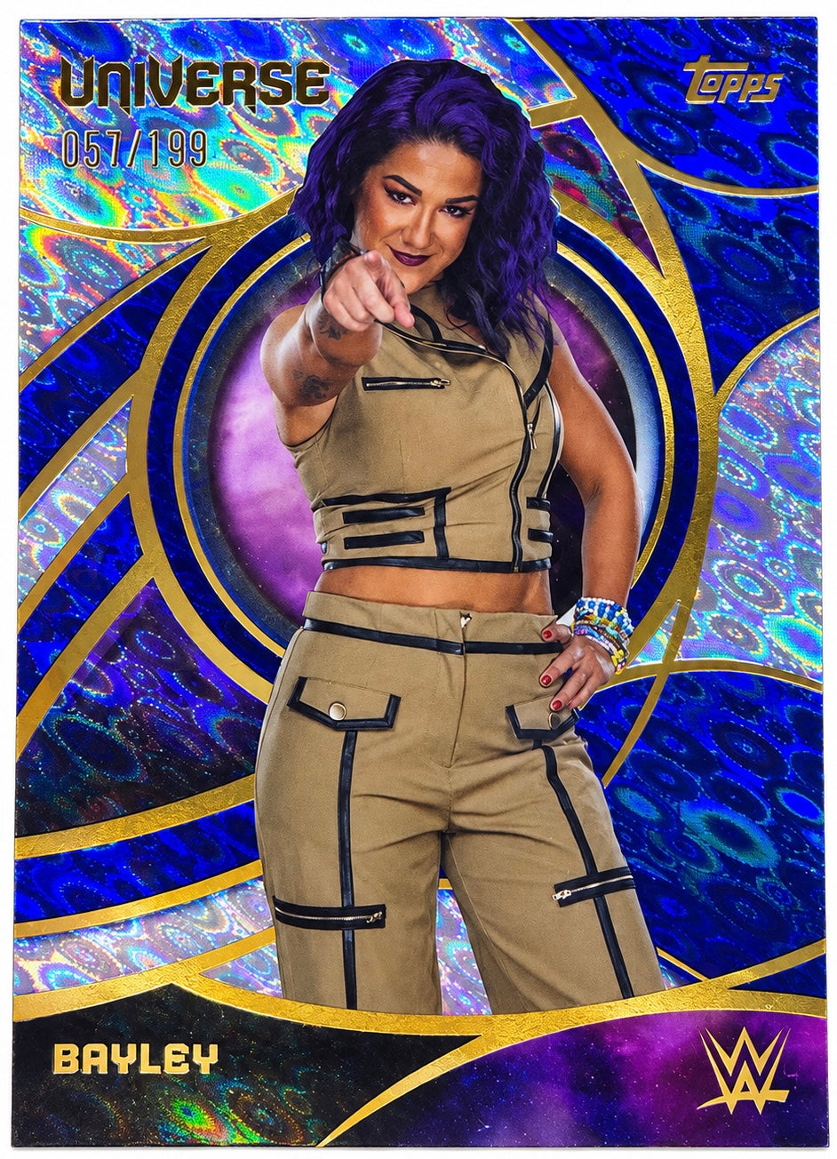 Bayley [Blue] #85 2026 Topps Universe WWE [#61/199]