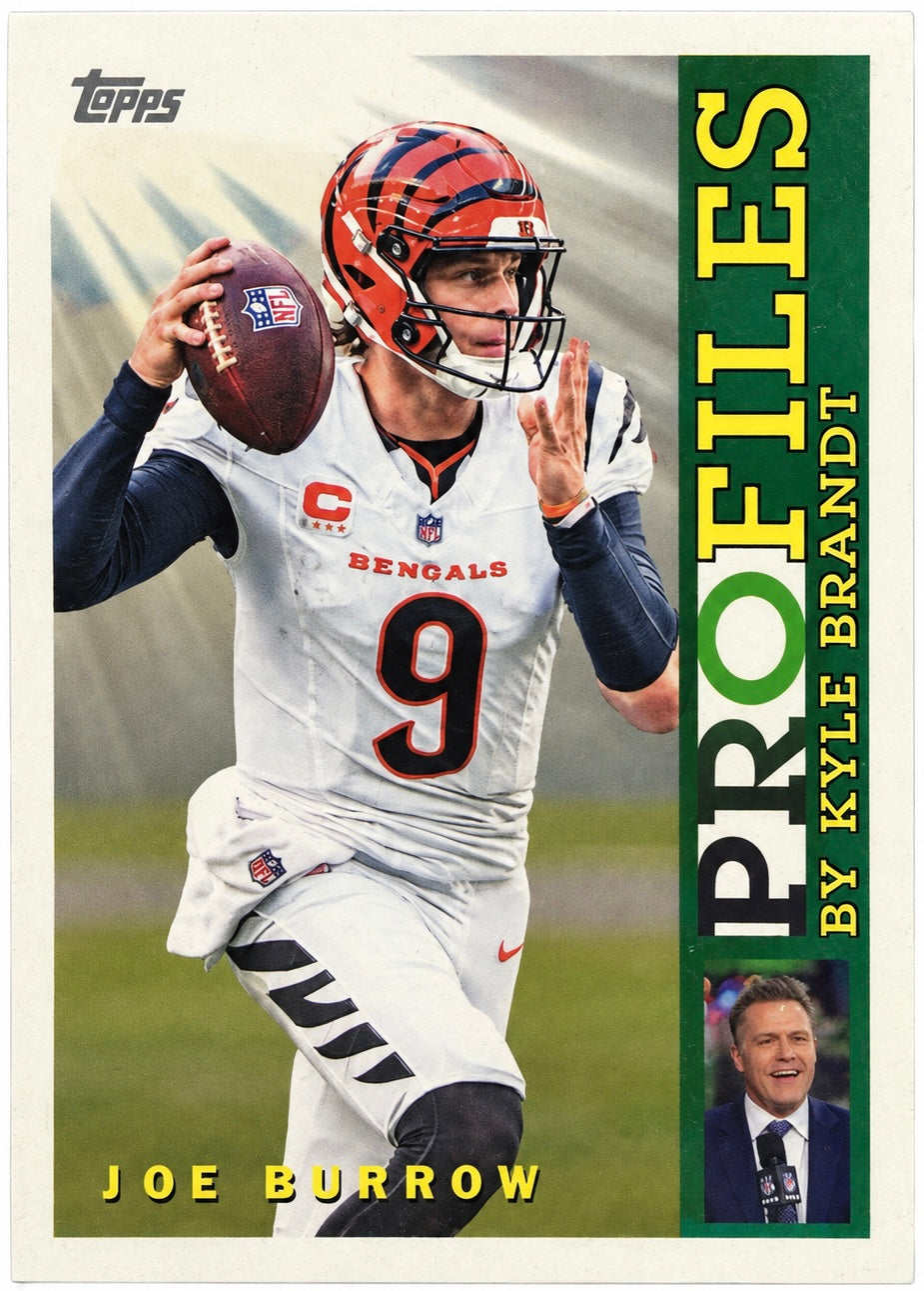 Joe Burrow #TP-4 2026 Topps Flagship Profiles