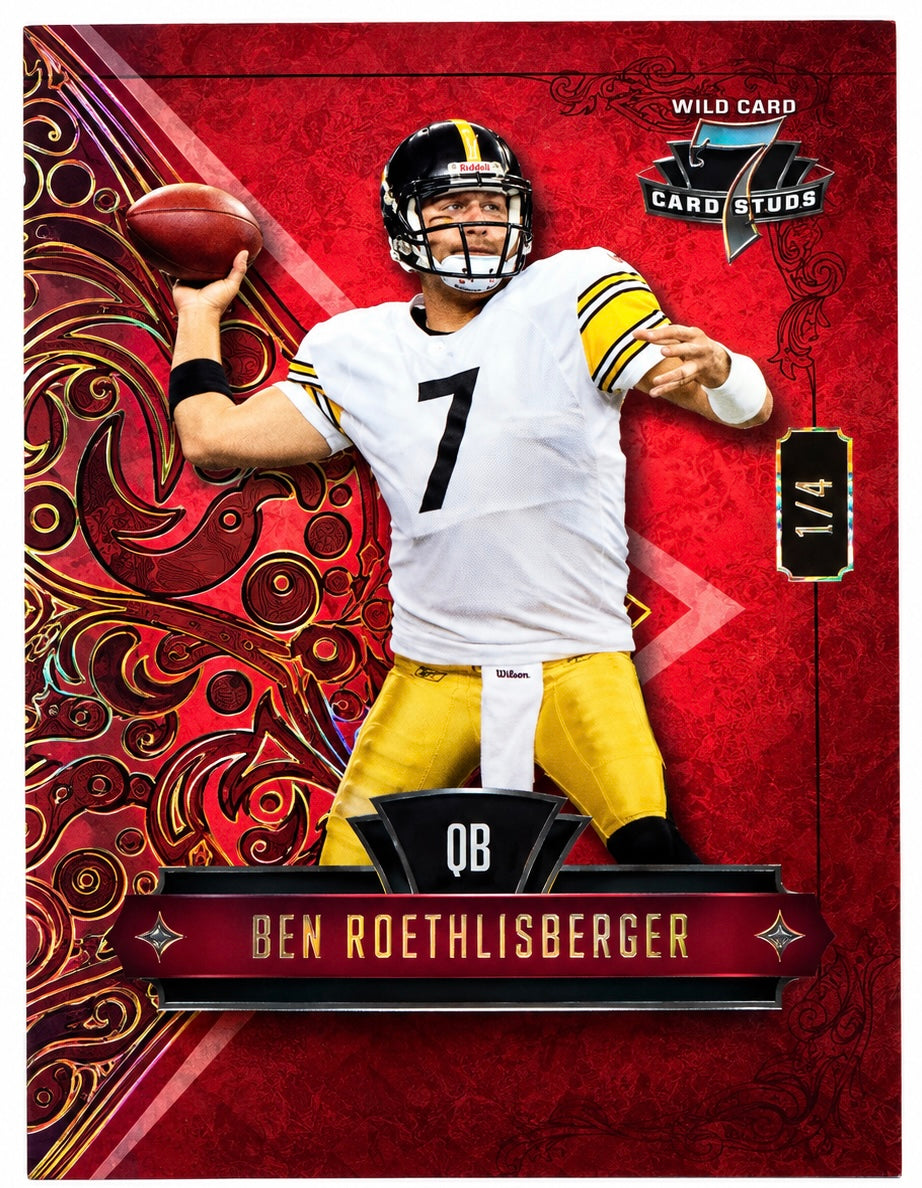 Ben Roethlisberger #7CDL-BR [Red] 2026 Wild Card [#1/4]