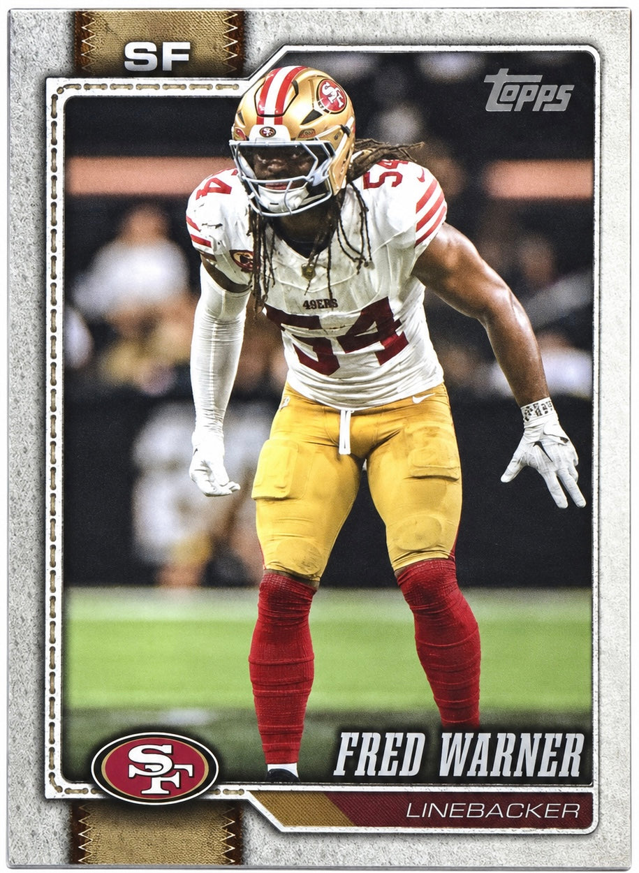 Fred Warner #184 2026 Topps Flagship