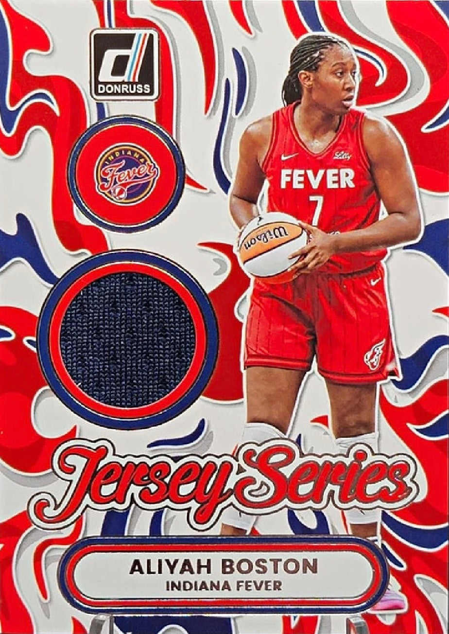 Aliyah Boston [Jersey Series] #JS-AB 2026 Panini Donruss WNBA