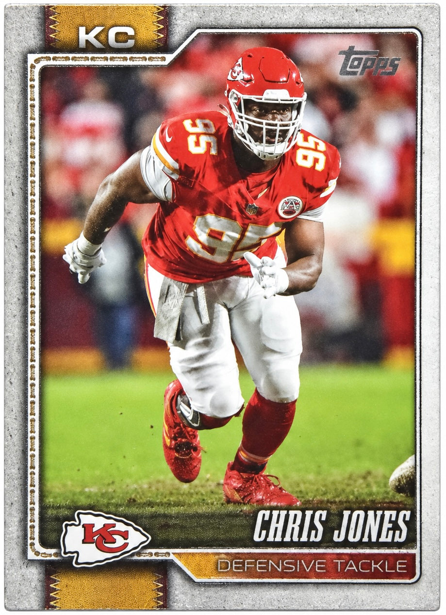 Chris Jones #102 2026 Topps Flagship