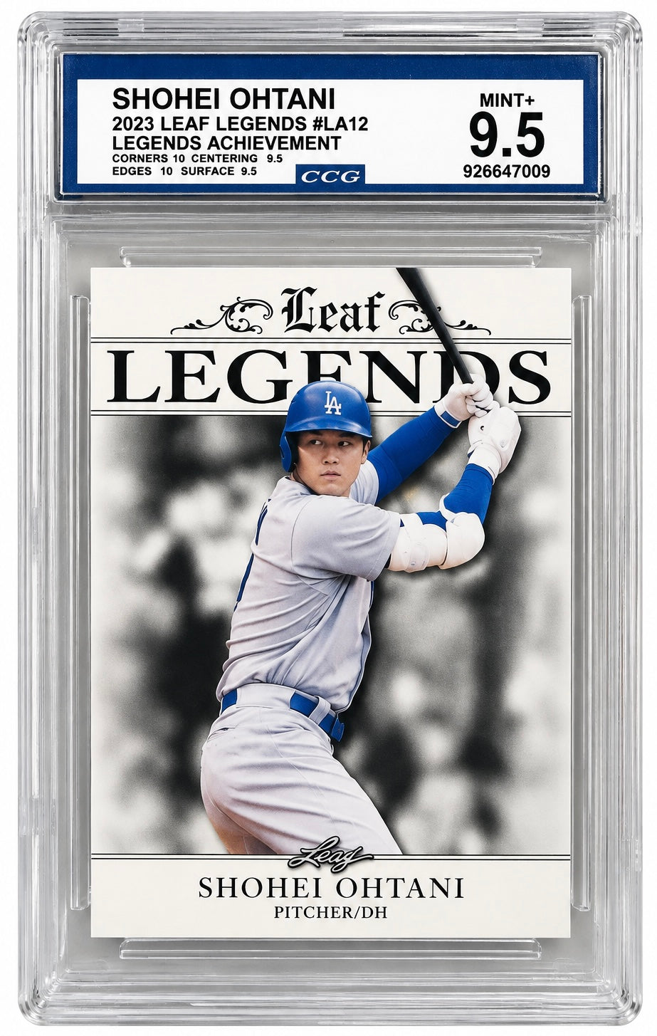 2023 Leaf Shohei Ohtani #LA-12 Legends Achievement [CCG 9.5]