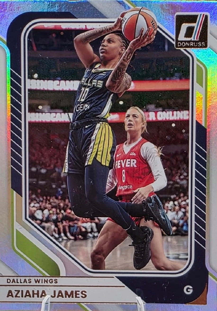 Aziaha James [Holo] #77 2026 Panini Donruss WNBA