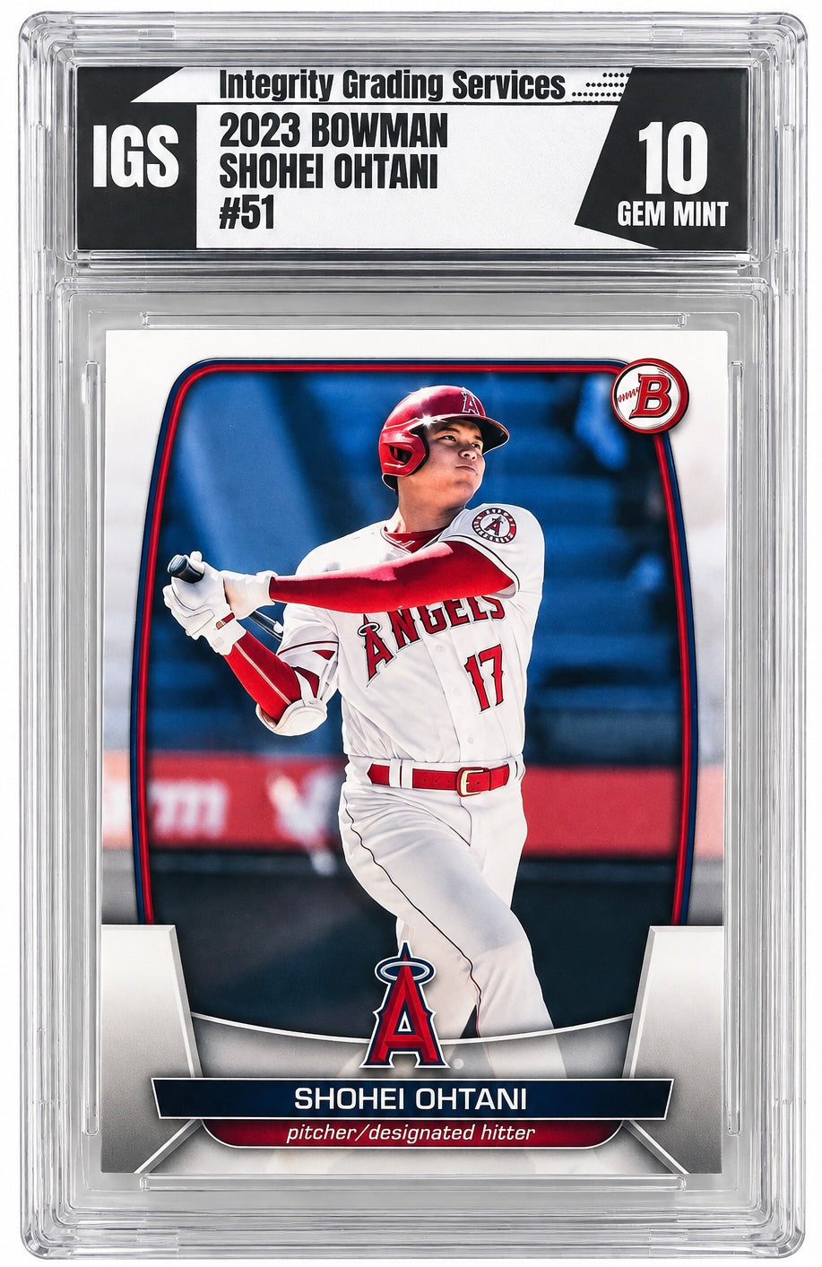 Shohei Ohtani #51 2023 Bowman [IGS 10]
