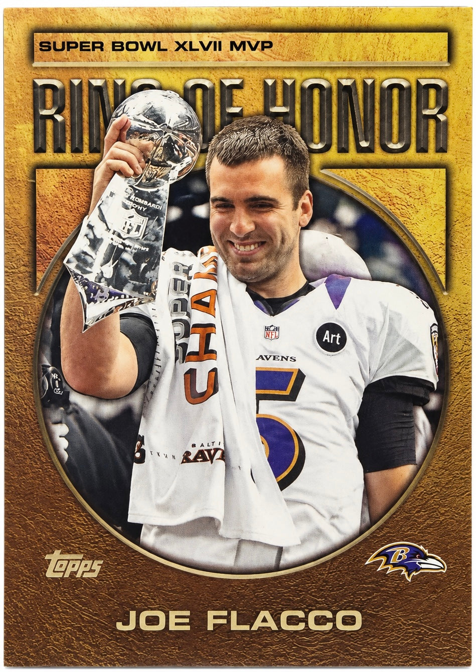 Joe Flacco #ROH-2 2026 Topps Flagship Ring Of Honor